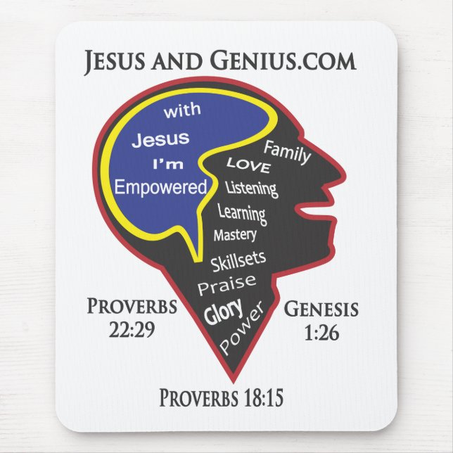 Inspire and empower mouse mat (Front)