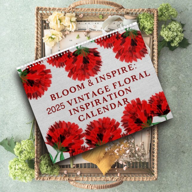 Inspire & Bloom 2025 Botanical|Motivational Quotes Calendar (Creator Uploaded)