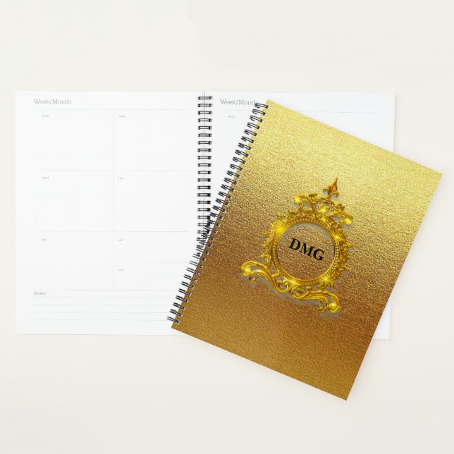 "Inspire brilliance with our Gold Professional  Planner (Display)