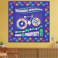 Inspire Change & Sustainability Goals Elegant Art