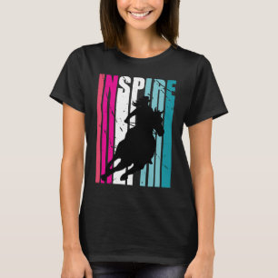 Inspire Cowgirl Hat Cow Girls Rodeo Western Theme T-Shirt