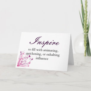 Inspire Definition Card