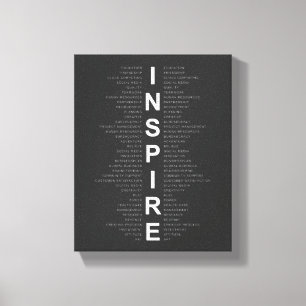 Inspire Definition Motivational Wall Art