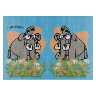 inspire elephant cutting board