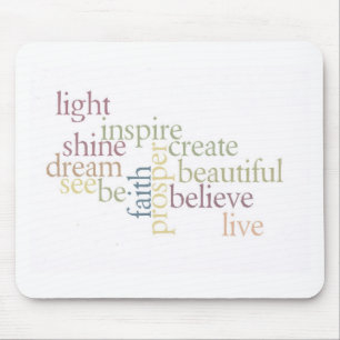 Inspire Faith Mouse Mat