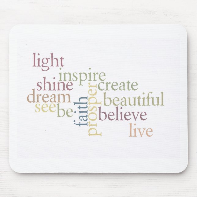 Inspire Faith Mouse Mat (Front)