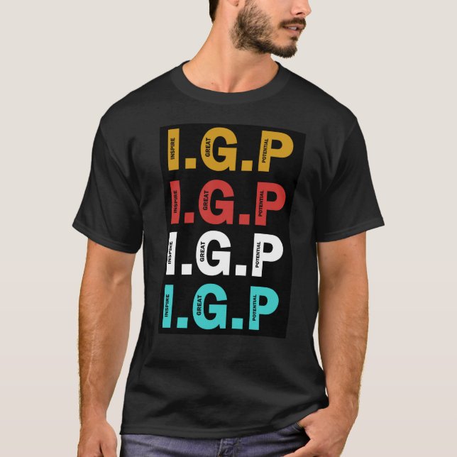 Inspire Great Potential (IGP) - Combo T-Shirt (Front)