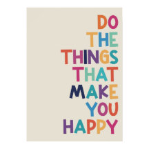 Inspire Happiness Daily Poster