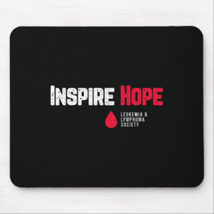Inspire Hope Leukaemia And Lymphoma Society Blood Mouse Mat