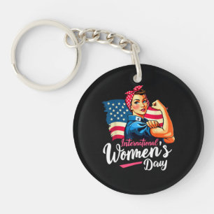 Inspire Inclusion 8 March International Key Ring