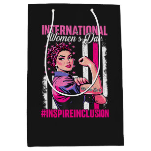 Inspire Inclusion 8 March International Medium Gift Bag