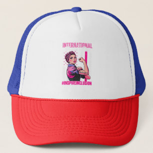 Inspire Inclusion 8 March International Trucker Hat