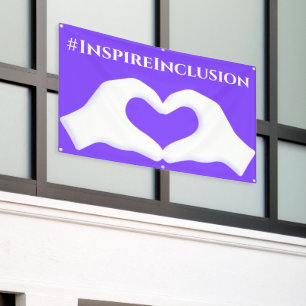Inspire Inclusion Hashtag March 8 Women's Day 2024 Banner