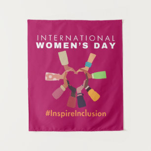 Inspire Inclusion Internarional Women's Day Tapestry