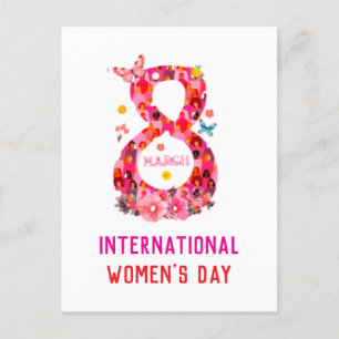 Inspire Inclusion International Women's day Postcard
