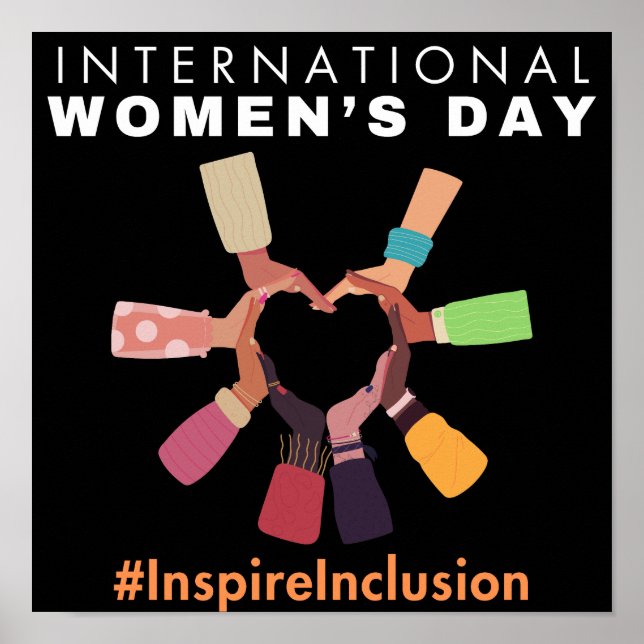 Inspire Inclusion International Women's Day Poster (Front)
