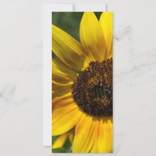 Inspire Joy Sunflower Bookmark (Front)