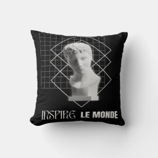 Inspire le Monde – Modern Aesthetic Art Design Cushion