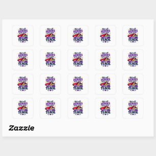 Inspire Learners Today, Shape Leaders Tomorrow Square Sticker