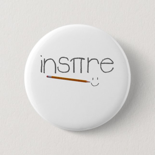 Inspire Math 6 Cm Round Badge (Front)