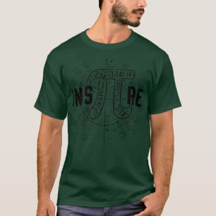 Inspire Pi Day 3,14 Pi Number Symbol Math Science T-Shirt