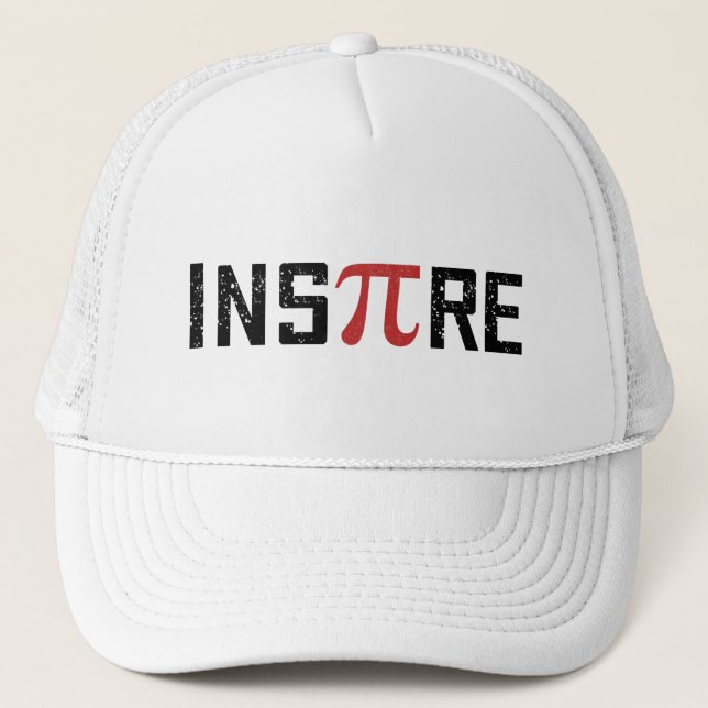 InsPire Pi day | Happy Pi day Math Gifts Trucker Hat (Front)