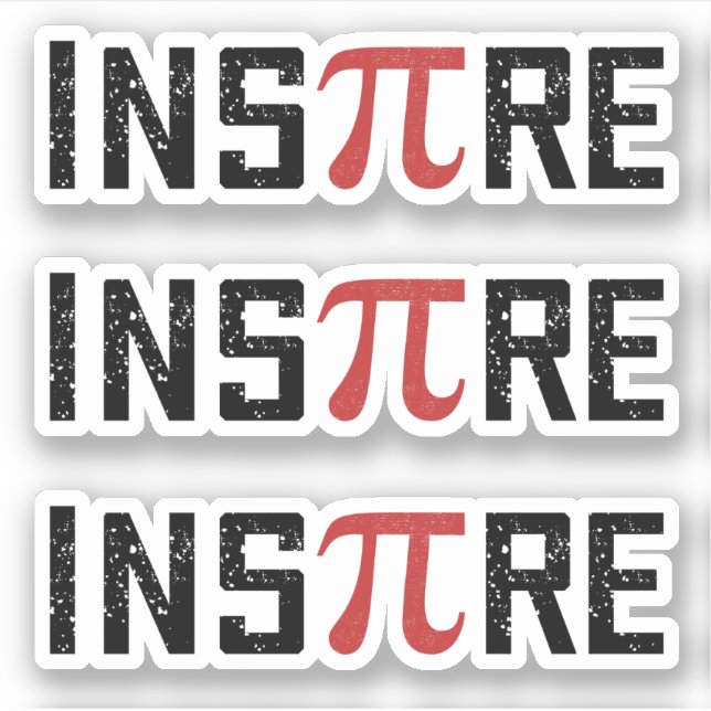 InsPire Pi Symbol Happy Pi day March 14 (Front)