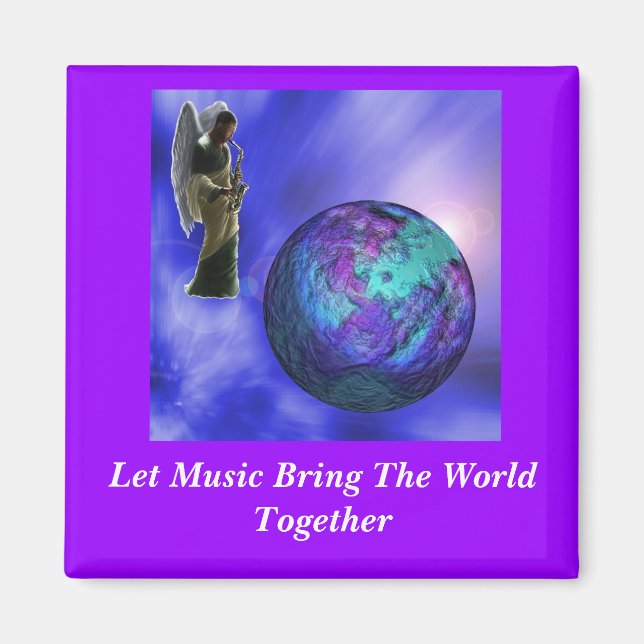 Inspire The World Magnet (Front)