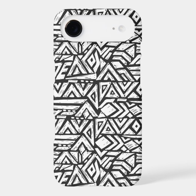 Inspired Artsy Tribal Pattern Case-Mate iPhone Case (Back)