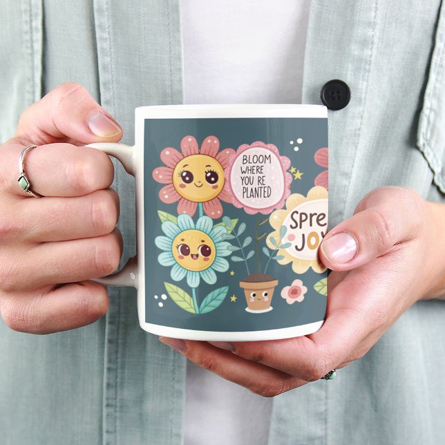 Inspired Blooms: Motivational Garden Mug (Inspired Blooms: Motivational Garden Mug)