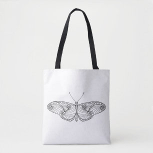 Inspired Butterfly Art 2 Tote Bag