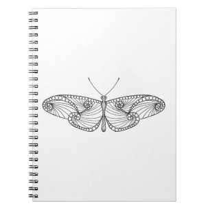 Inspired Butterfly Art Notebook