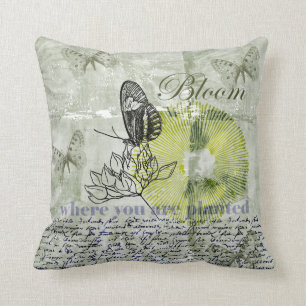 Inspired Butterfly Bloom Cushion