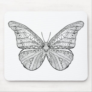 Inspired Butterfly Mouse Mat