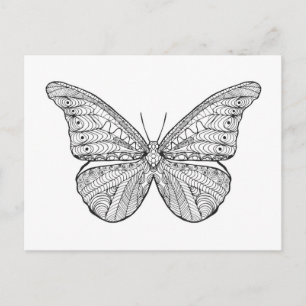 Inspired Butterfly Postcard