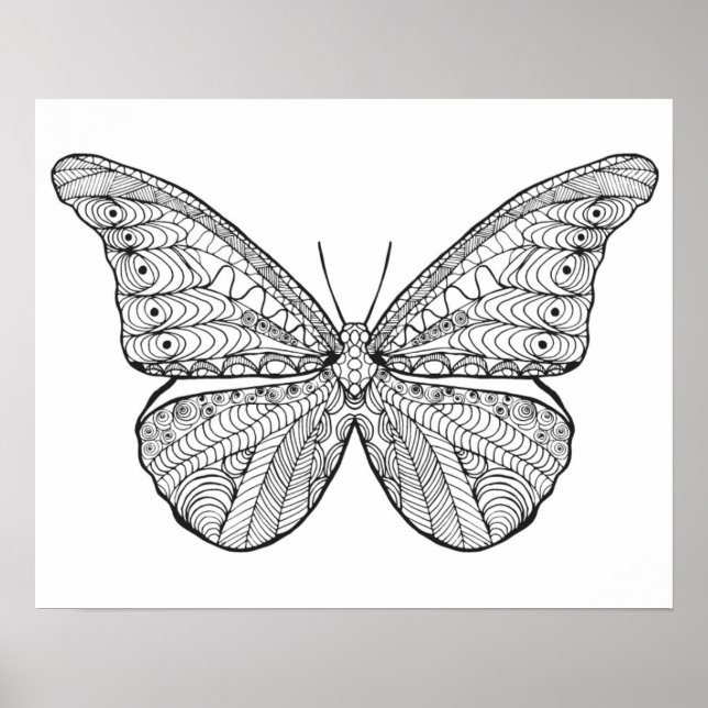 Inspired Butterfly Poster (Front)