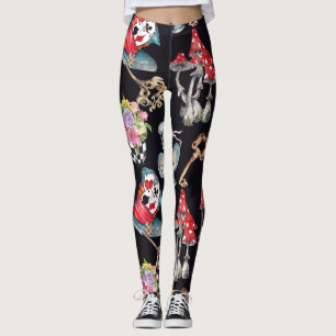 Inspired By Alice In Wonderland Leggings