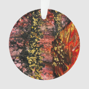 Inspired by California's Fires  Ornament