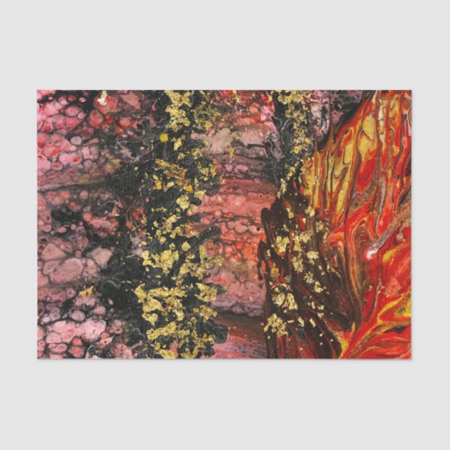 Inspired by California's Fires  Ornament Tissue Paper (Front)