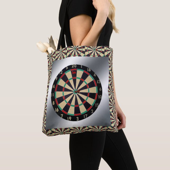Inspired By Darts, Tote Bag (Close Up)