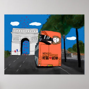 Inspired by KENZO Poster