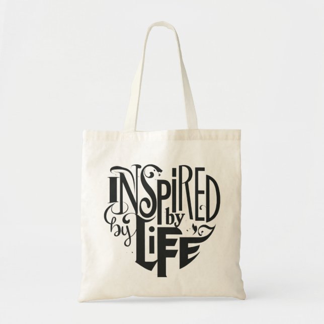 Inspired by Life Budget Tote Bag (Front)