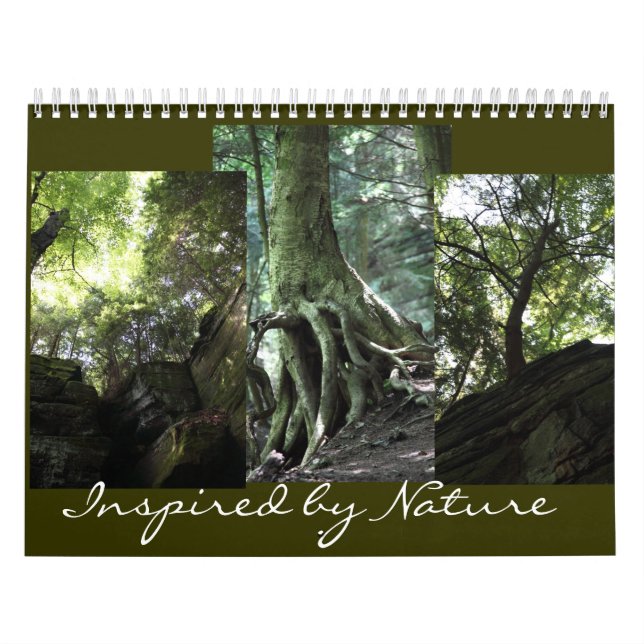 Inspired by Nature Calendar (Cover)