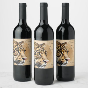 Inspired by nature wine label