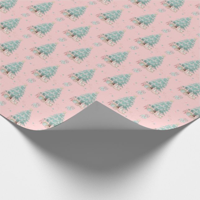 Inspired By Nutcracker Christmas Wrapping Paper (Corner)