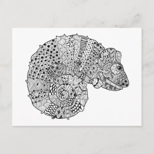 Inspired Chameleon 2 Postcard