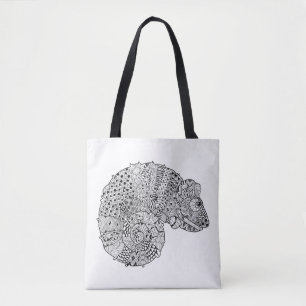 Inspired Chameleon 4 Tote Bag