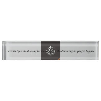 Inspired Desk Nameplate