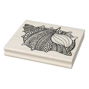 Inspired Doodle Rubber Stamp