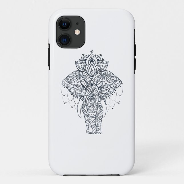 Inspired Elephant Case-Mate iPhone Case (Back)